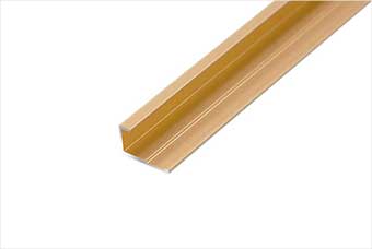 文昌航空纤维墙咔铝合金边条（钛金氧化）