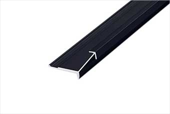 文昌航空纤维墙咔铝合金阳角线（哑黑氧化）