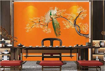 文昌森佰汇航空纤维墙咔（春花秋月）