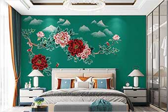 文昌森佰汇航空纤维墙咔（爱情花语）