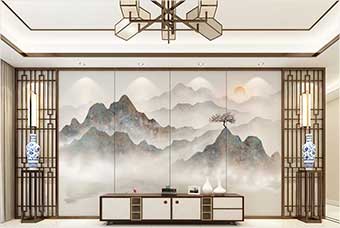 文昌森佰汇航空纤维（山水画系列）